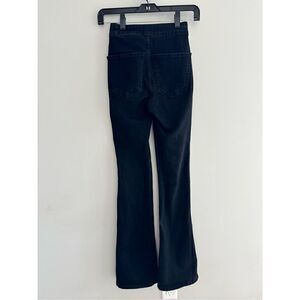 Zara Black Flare High Waisted Denim Jeans, Women’s Size 0